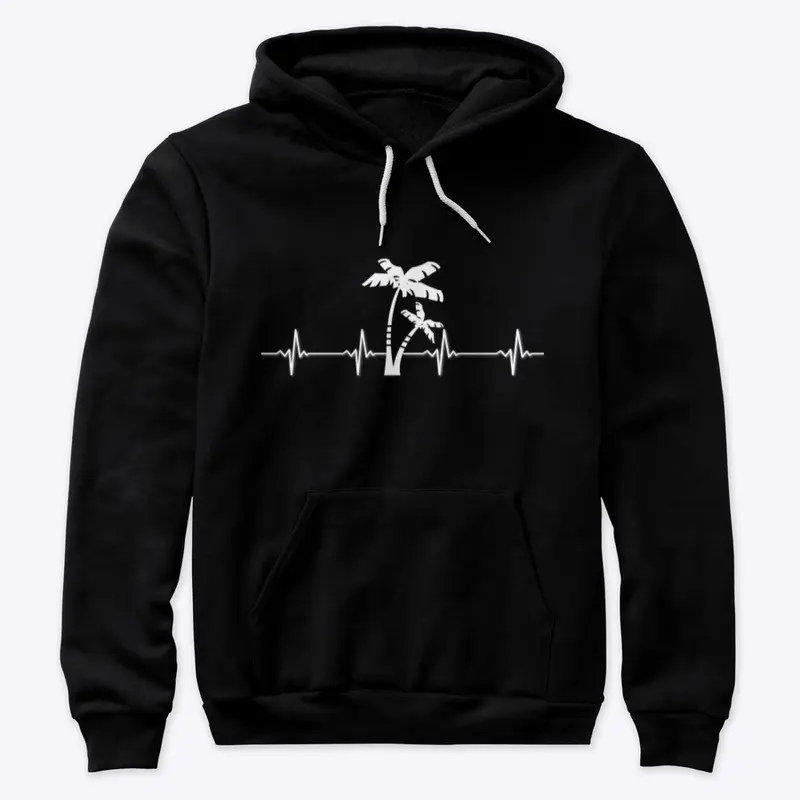 Nicole May: The Palm Life Black Hoodie 